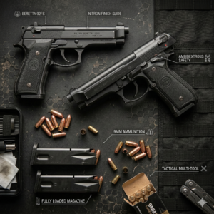 beretta 92fs ปืนพกอิตาลีที่ครองใจคนทั่วโลก