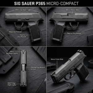 sig sauer p365 เมื่อการออกแบบตามหลักสรีรศาสตร์ผสานกับความจุอันเหนือชั้น