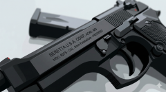 beretta 92fs close up