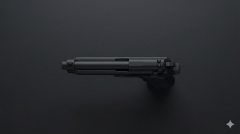 beretta 92fs top view,