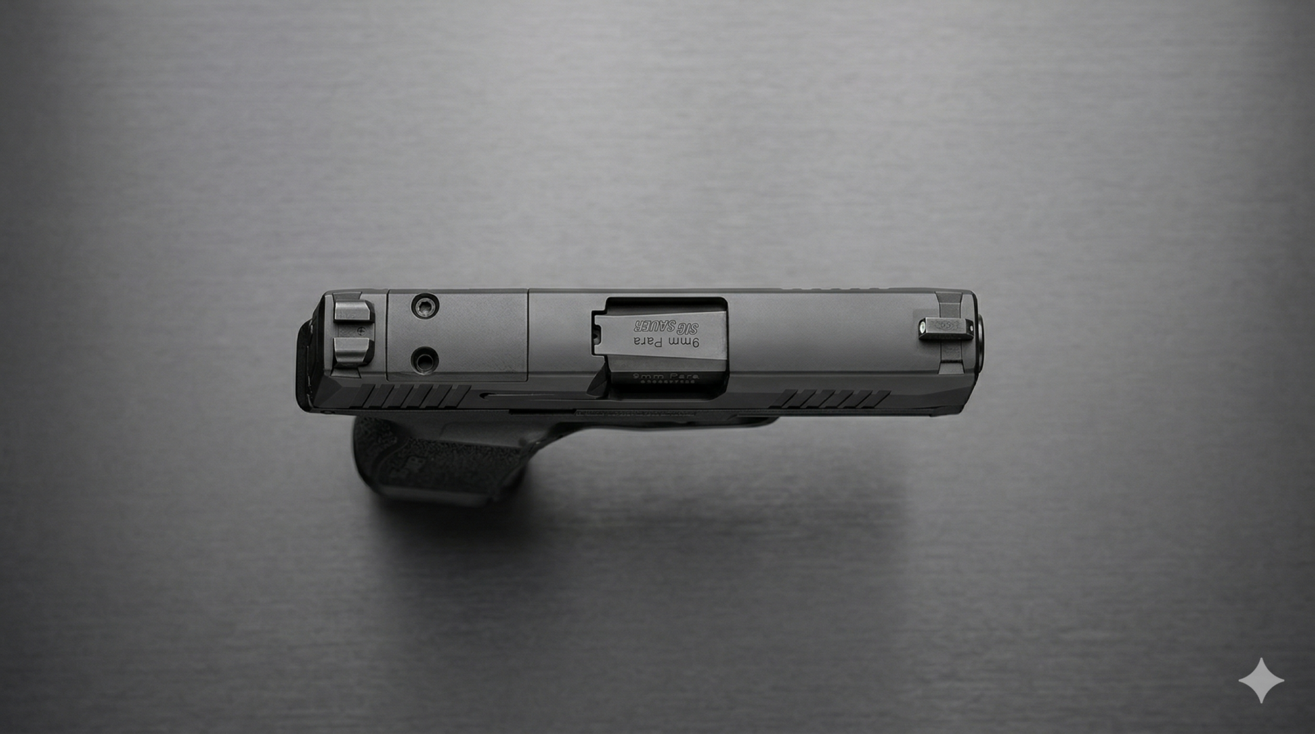 sig sauer p365 top view